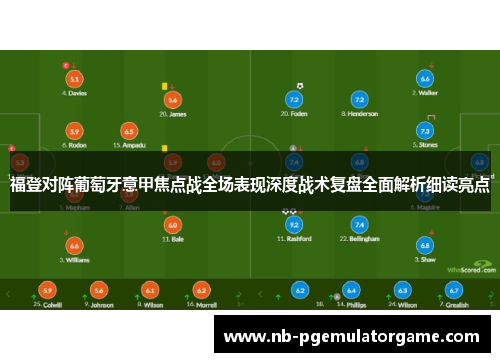 福登对阵葡萄牙意甲焦点战全场表现深度战术复盘全面解析细读亮点