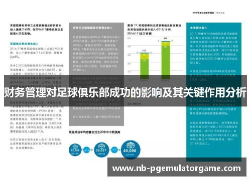 财务管理对足球俱乐部成功的影响及其关键作用分析